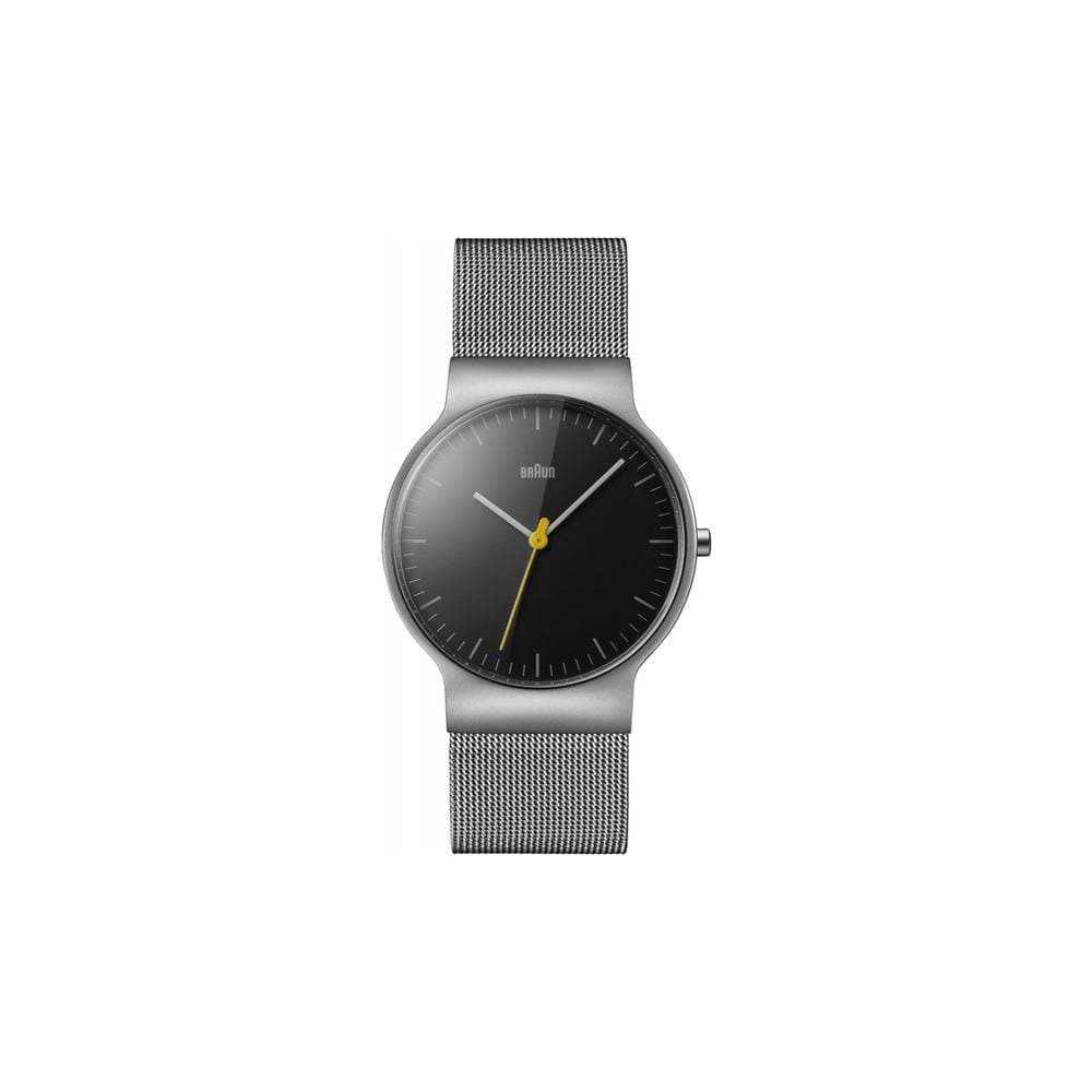 Braun Braun Men's BN0211BKSLMHG Classic 38mm Quartz Watch in Silver