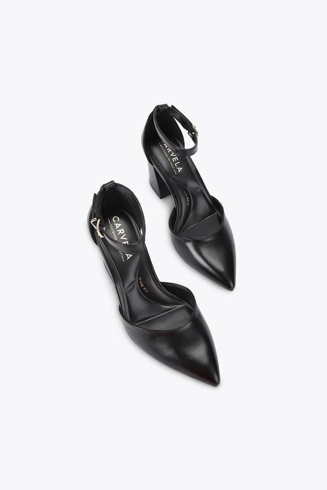 Carvela Carvela Women's 'Refined Court Wide Fit' Heels in Black - 2