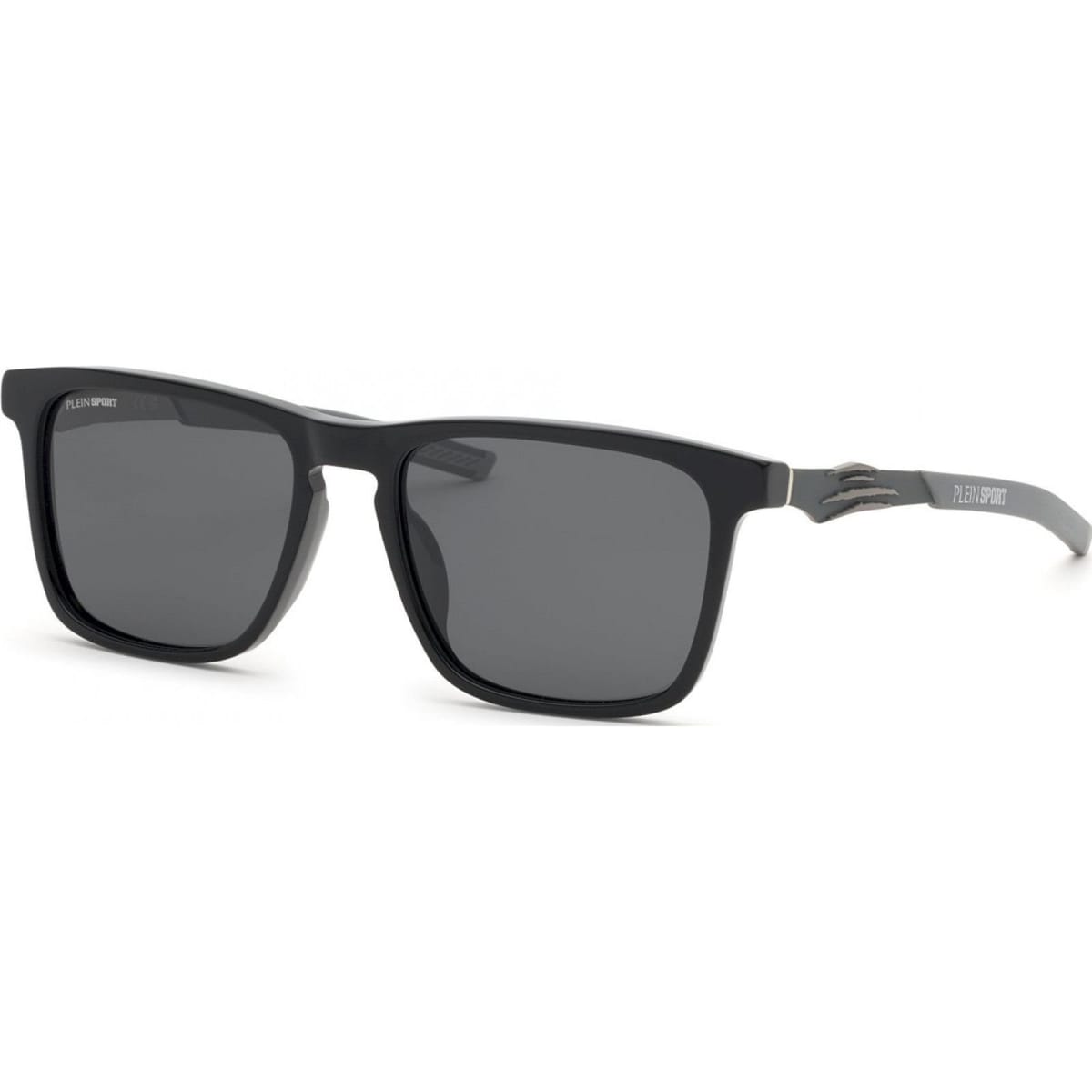 Plein Sport Plein Sport Men's SSP038-57700P Square/Rectangle Sunglasses in Black - 1