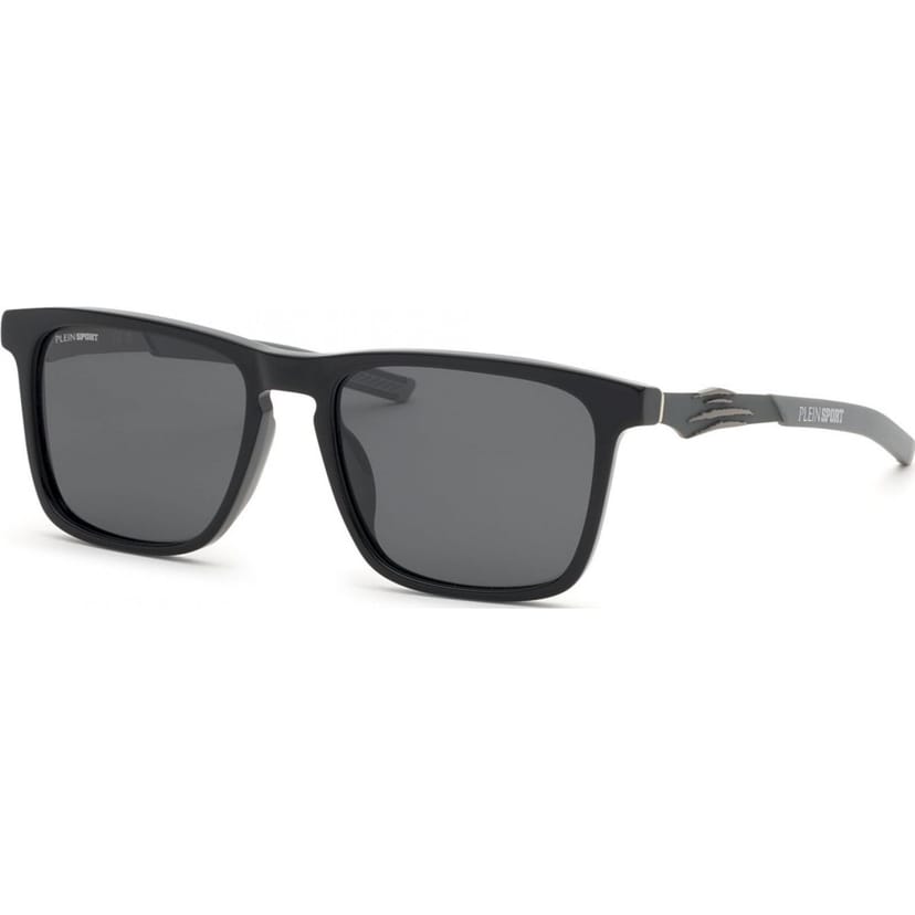 Plein Sport Plein Sport Men's SSP038-57700P Square/Rectangle Sunglasses in Black - 1