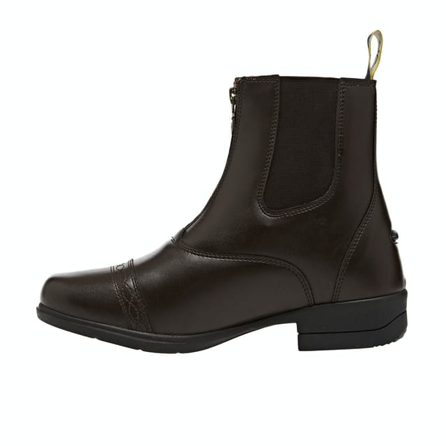 Moretta Moretta Women's Rosetta Leather Paddock Boots in Brown - 2