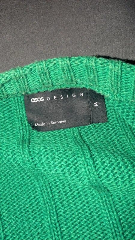ASOS Design knitted style jumper