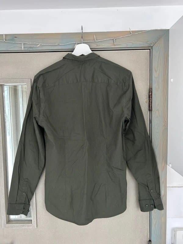 New Look New Look Green Slim-Fit Shirt
