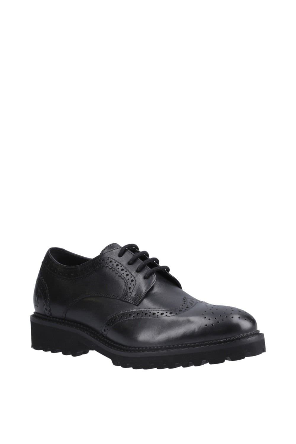 Hush Puppies Hush Puppies Black Lace-Up Junior School Shoe