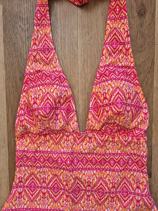 New Look Newlook halter-neck swimming costume uk12