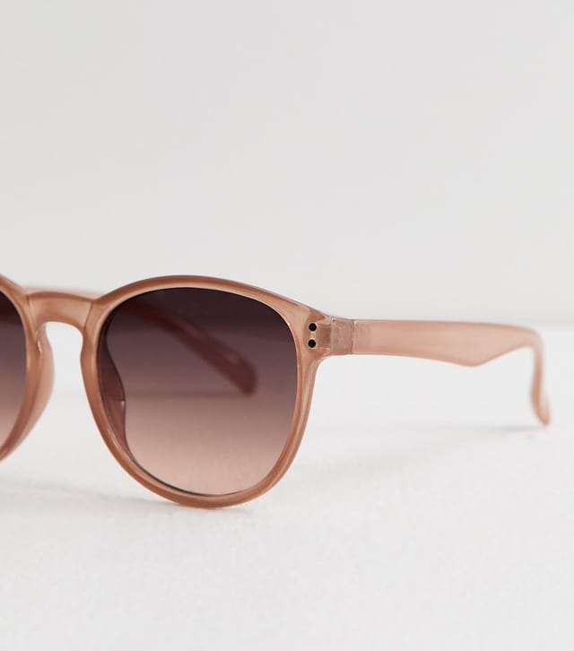 New Look Light Brown D Frame Sunglasses New Look - 3