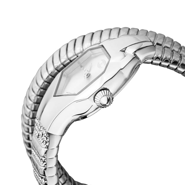 Just Cavalli Just Cavalli Women's Just Glam EVO 1 silver Dial Stainless Steel Bracelet Watch - 3