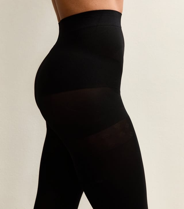 New Look Premium Black 100 Denier Body Shaping Tights New Look - 2