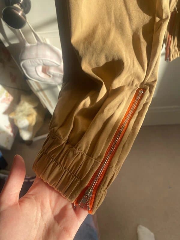 Shein Camel cargo trousers