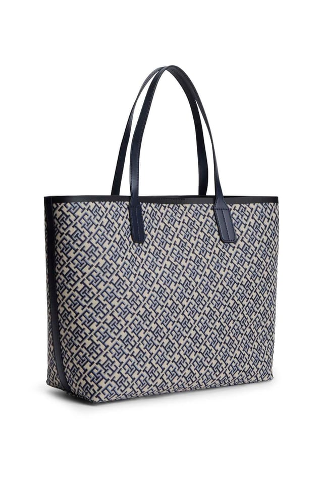 Tommy Hilfiger Tommy Hilfiger Women's Icon Tote Jacquard Navy in Blue - 2