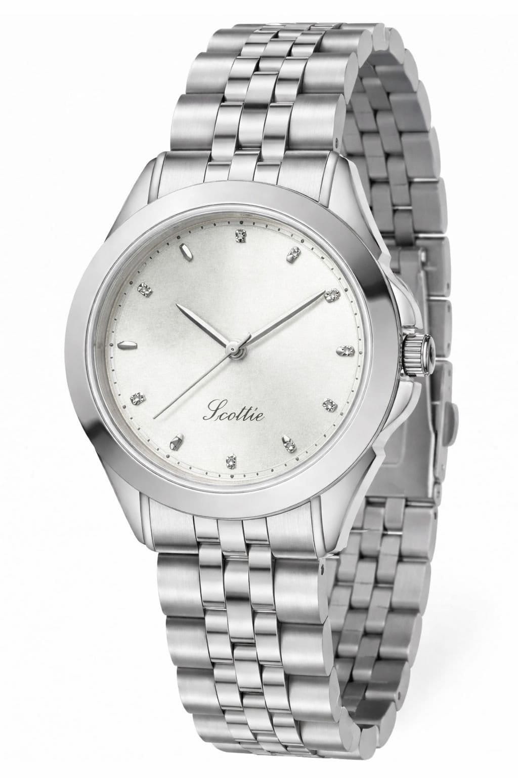 Emma Loves Diamonds Emma Loves Diamonds Women's Watches Mayfair Watch Silver Engraved Dial in Metallic Silver - 4