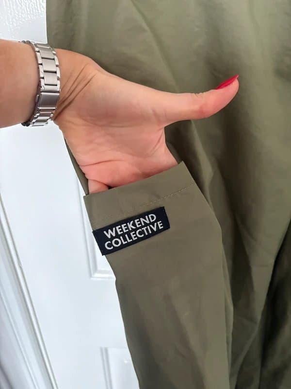 ASOS Design ASOS Weekend Collective Khaki Cargo pants