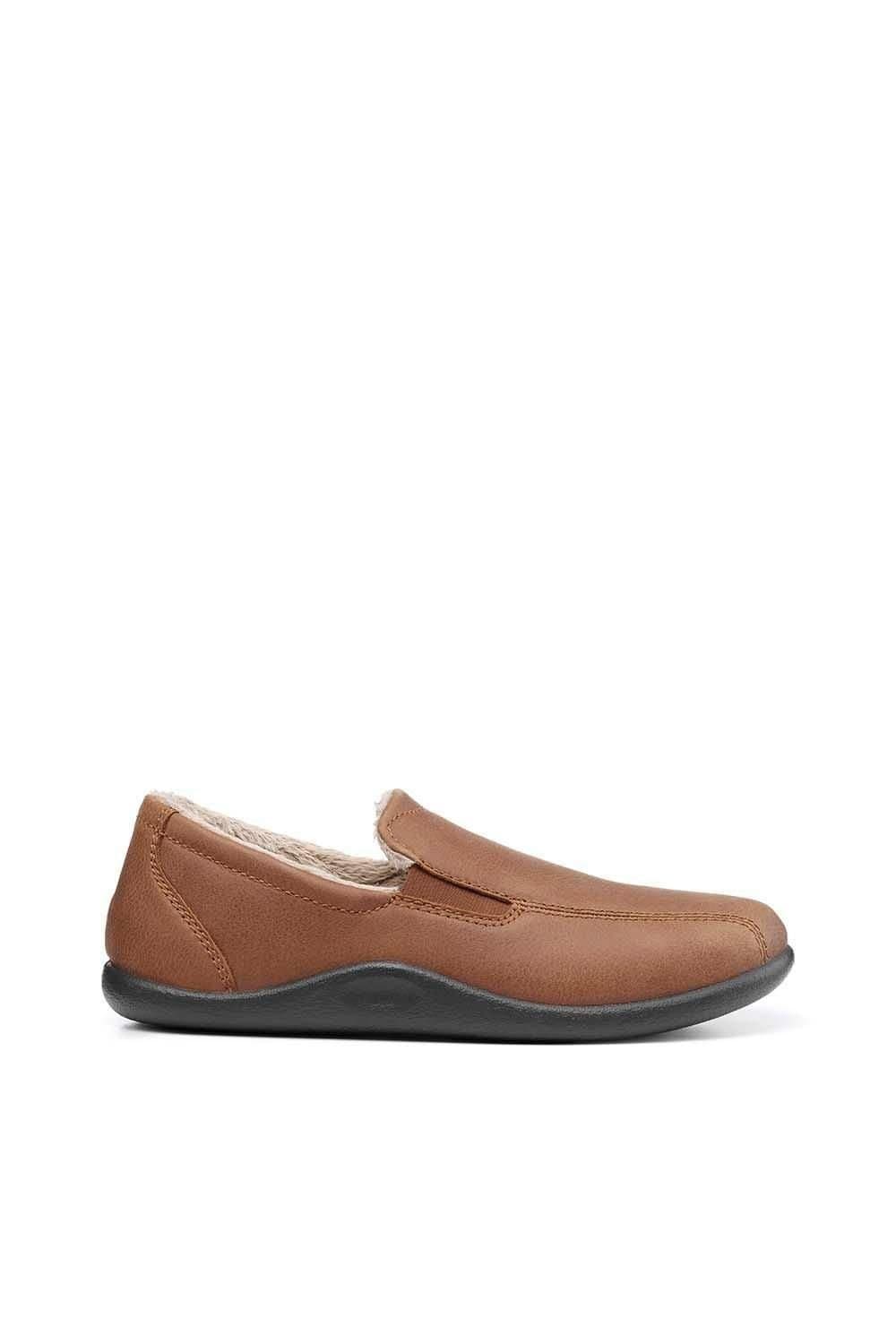 Hotter Hotter Men's 'Relax' Slippers in Tan