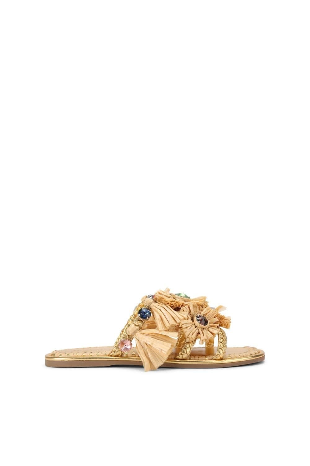 KG Kurt Geiger KG Kurt Geiger Women's 'Roxie' Sandals in Gold