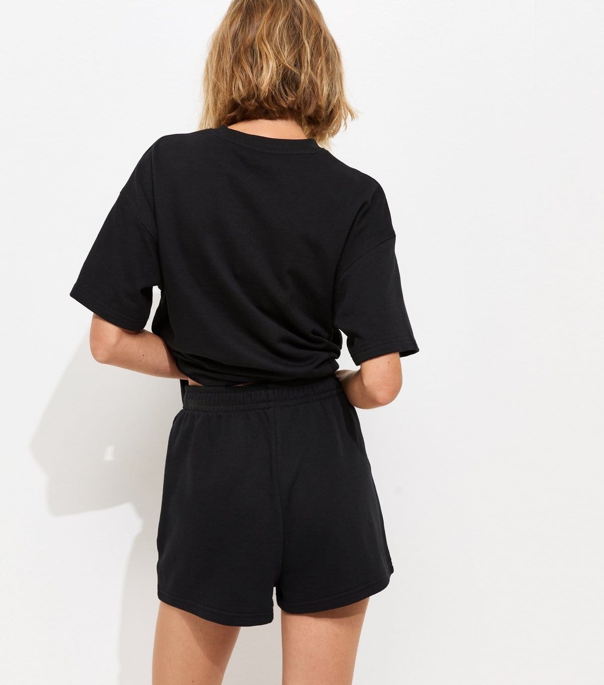 New Look Women's Black Jersey Jogger Shorts New Look - 4