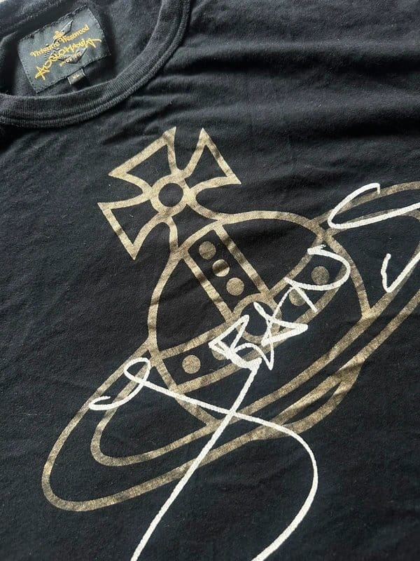 Vivienne Westwood Orb Logo T-Shirt Black XL