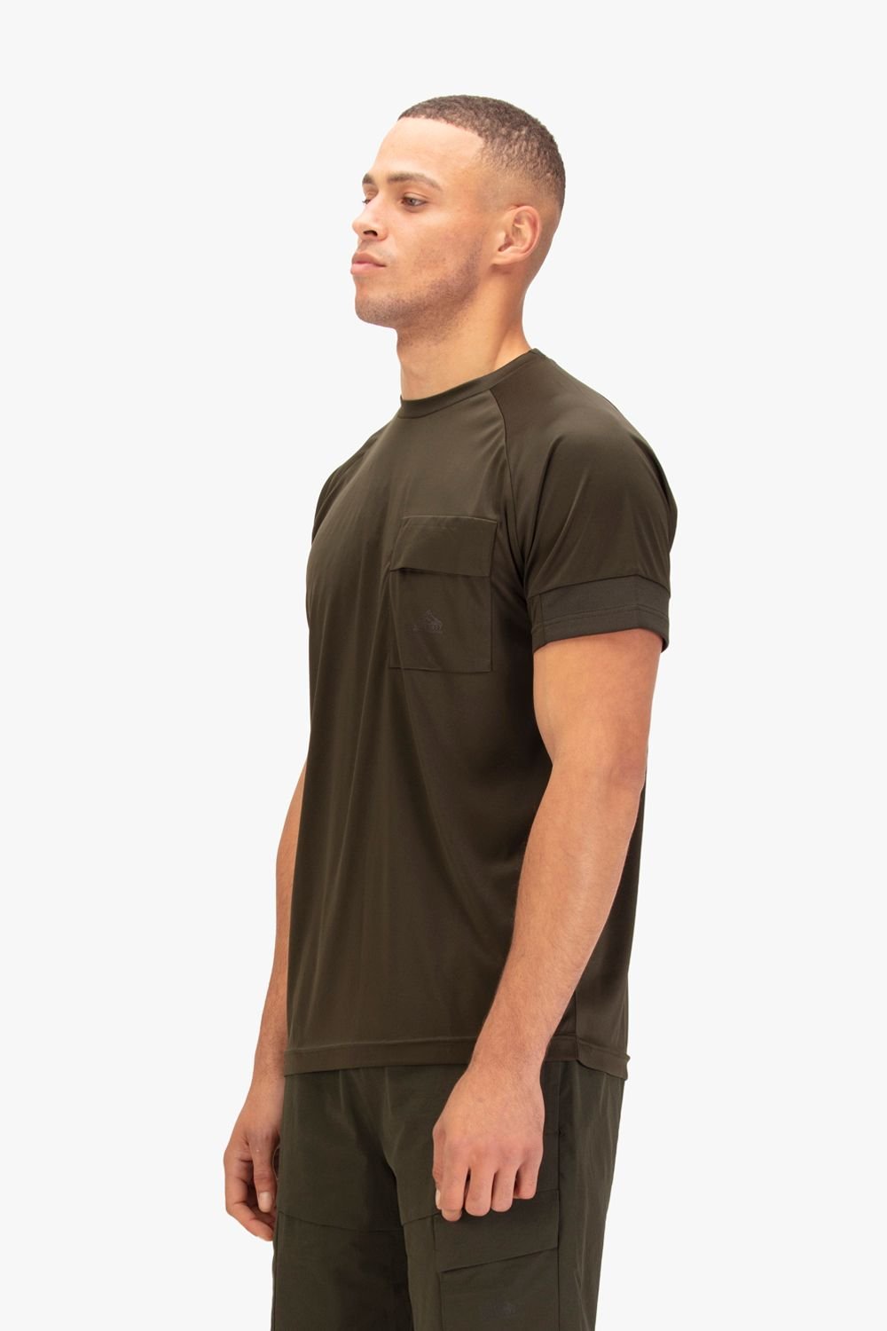 Luke 1977 Luke 1977 Men's Ronco Tech T-shirt in Dark Green - 3