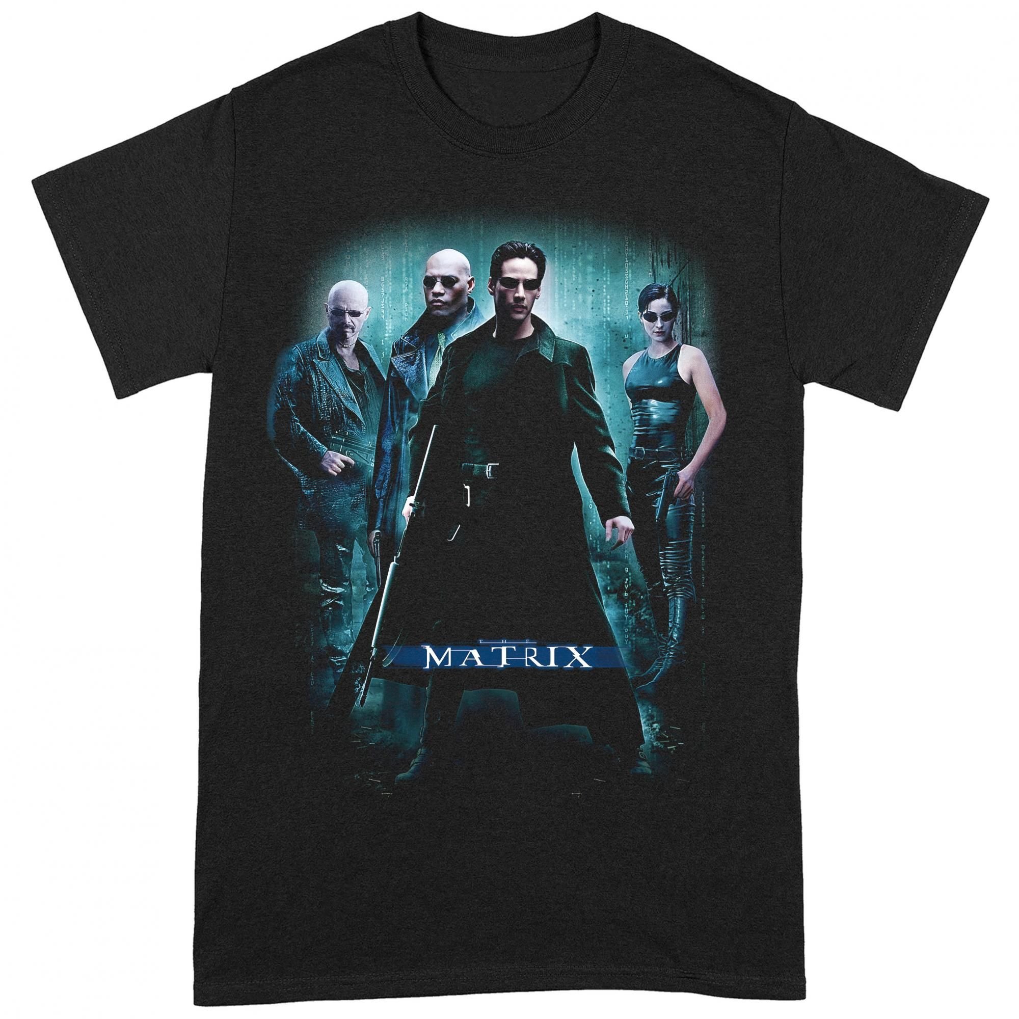 The Matrix The Matrix Men's Poster T-Shirt in Black - 2
