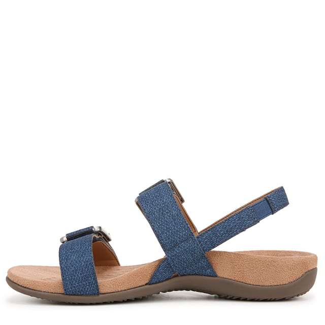 Vionic Vionic Women's Reese Slingback Sandals in Dark Blue - 2