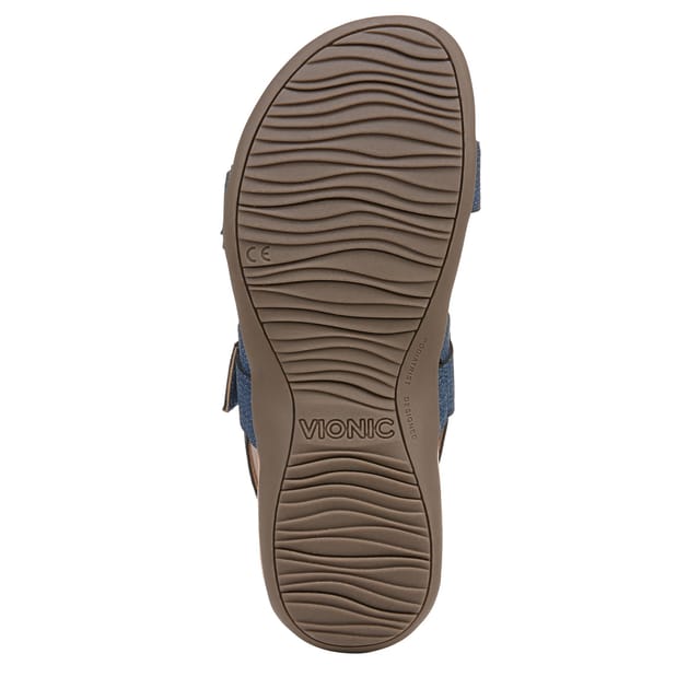 Vionic Vionic Women's Reese Slingback Sandals in Dark Blue - 3