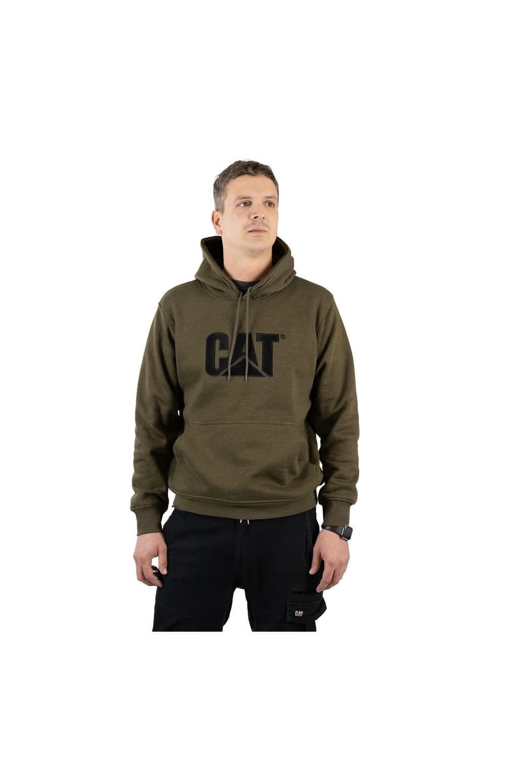 Caterpillar Caterpillar Men's Trademark Hooded Sweatshirt in Green