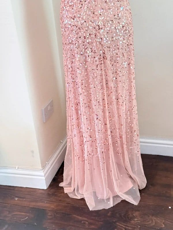 ASOS Asos design starlet special occasions sequin prom wedding dress RRP £100 - 1