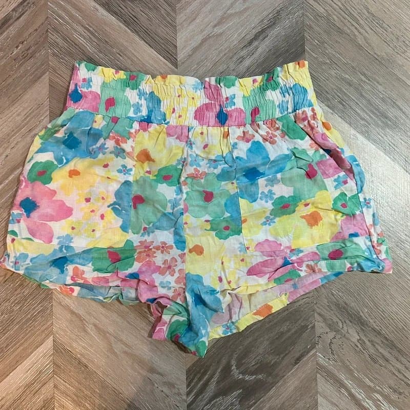 Bershka Floral shorts