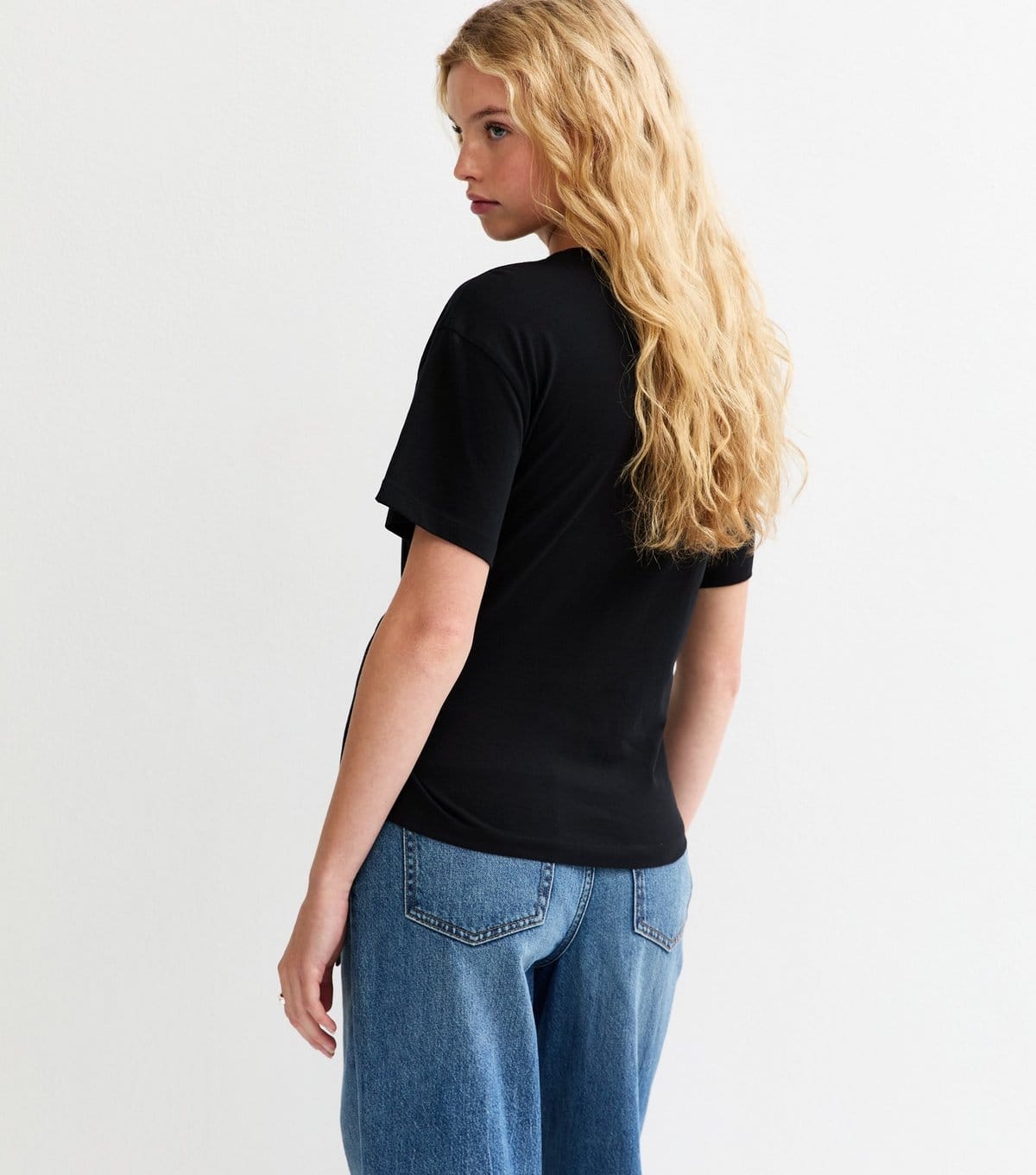 New Look Women's Black Tie Side T-Shirt New Look - 4