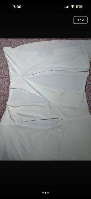 EGO Ego strapless dress - 1