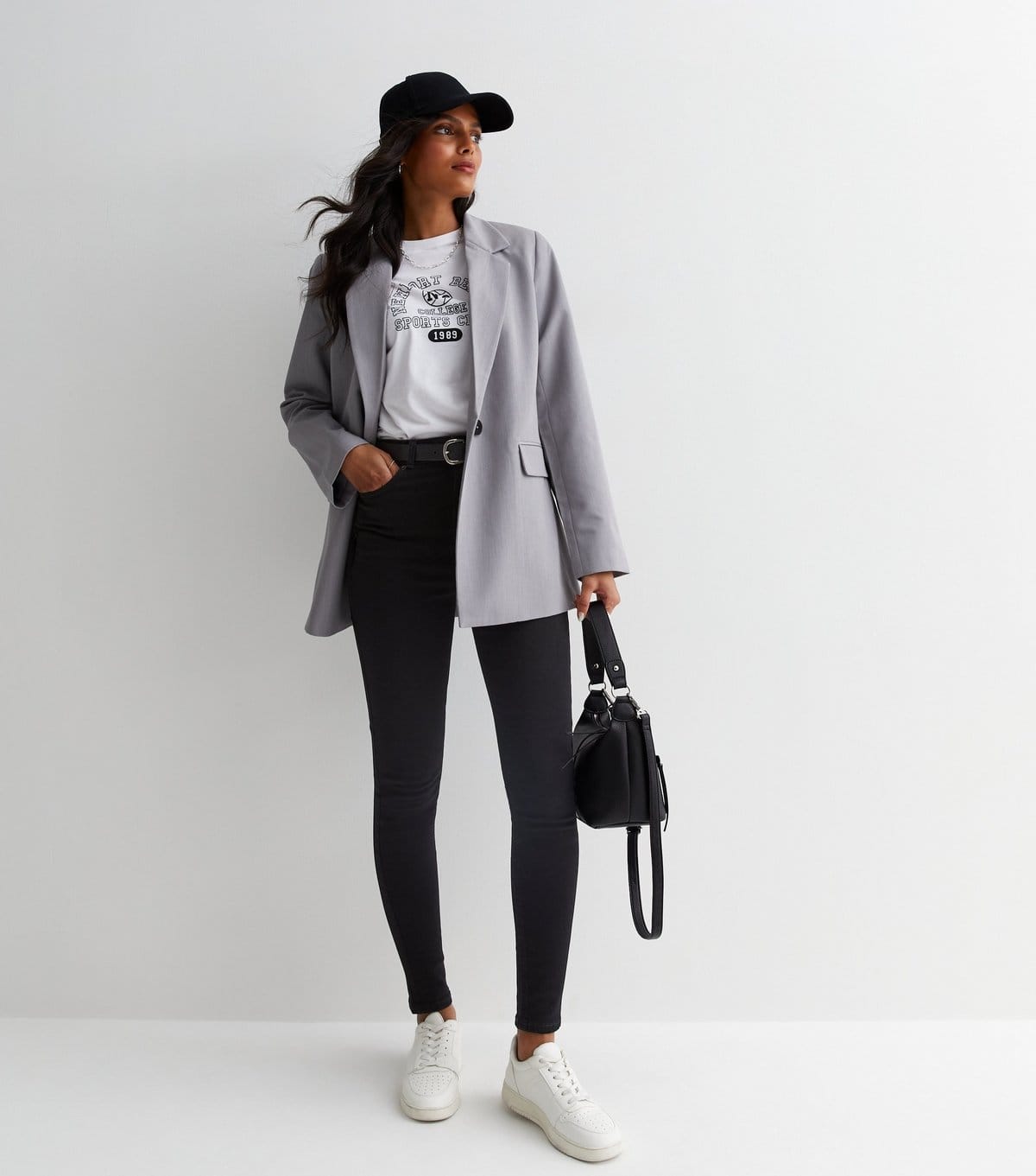 Women's Black Lift & Shape Jenna Skinny Jeans New Look