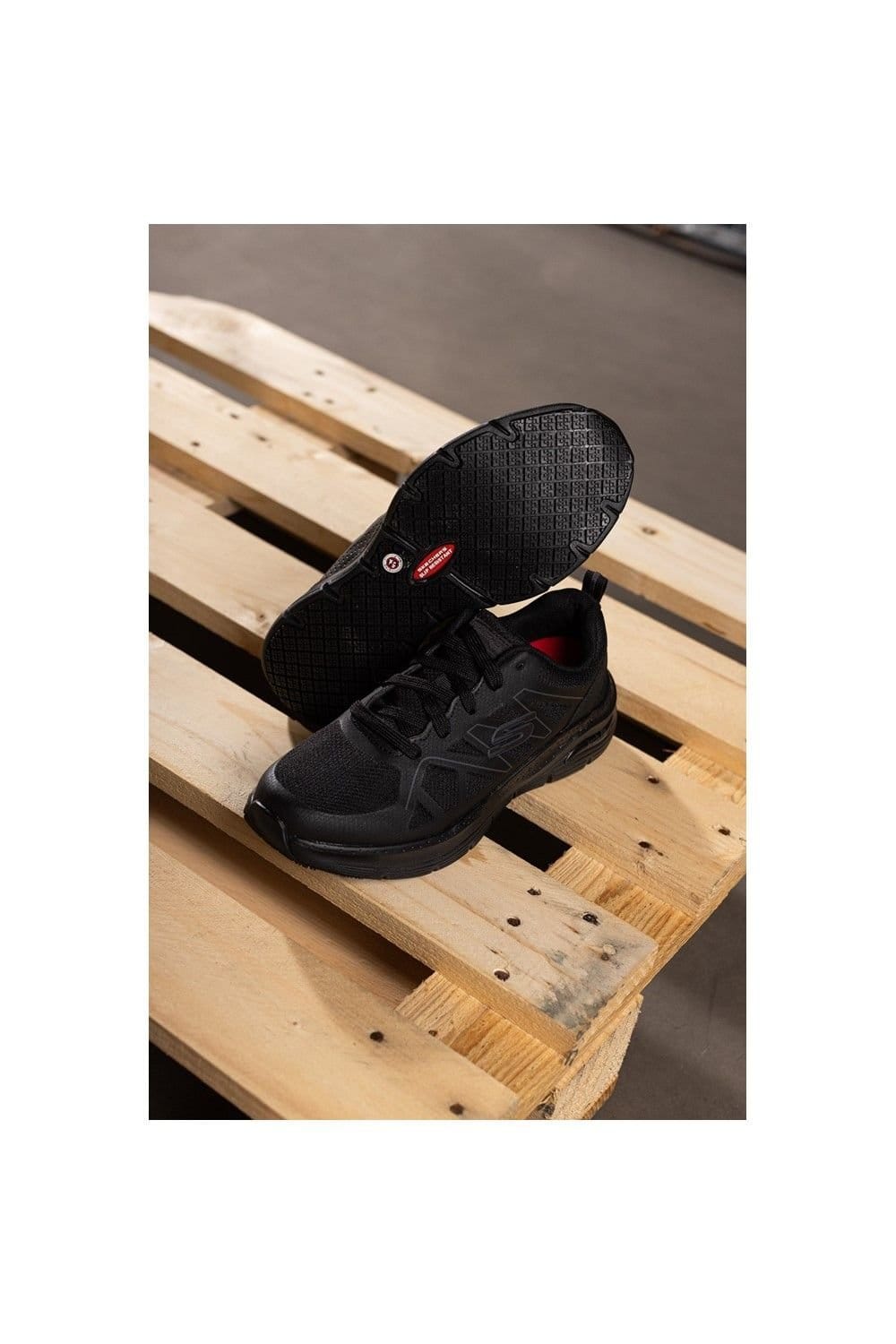 Skechers Skechers Men's Arch Fit SR Axtell Occupational Shoe in Black - 4
