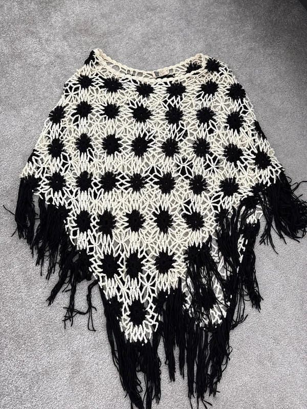 ASOS Crochet poncho