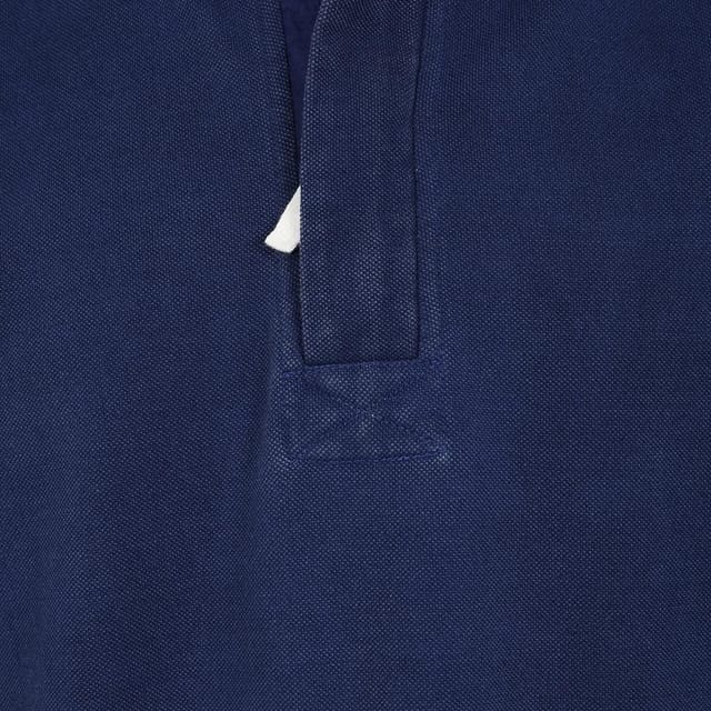 Lazy Jacks Lazy Jacks Men's Pique Quarter Zip Sweatshirt in Dark Blue - 2