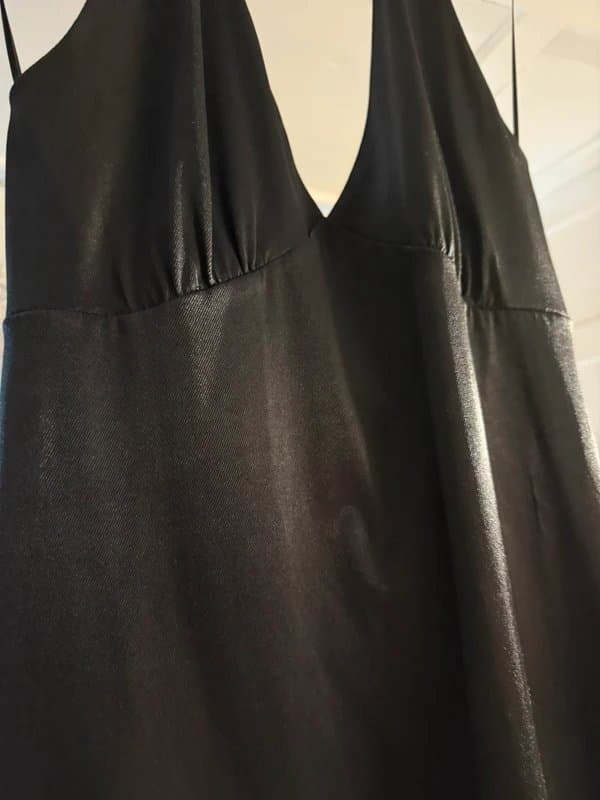 New Look Black halter neck dress