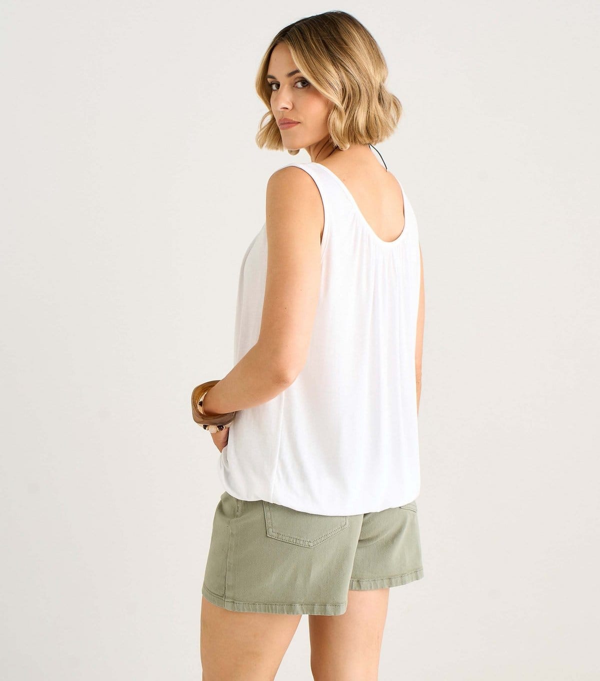 Gini London Women's White Oversized Top Gini London New Look - 4