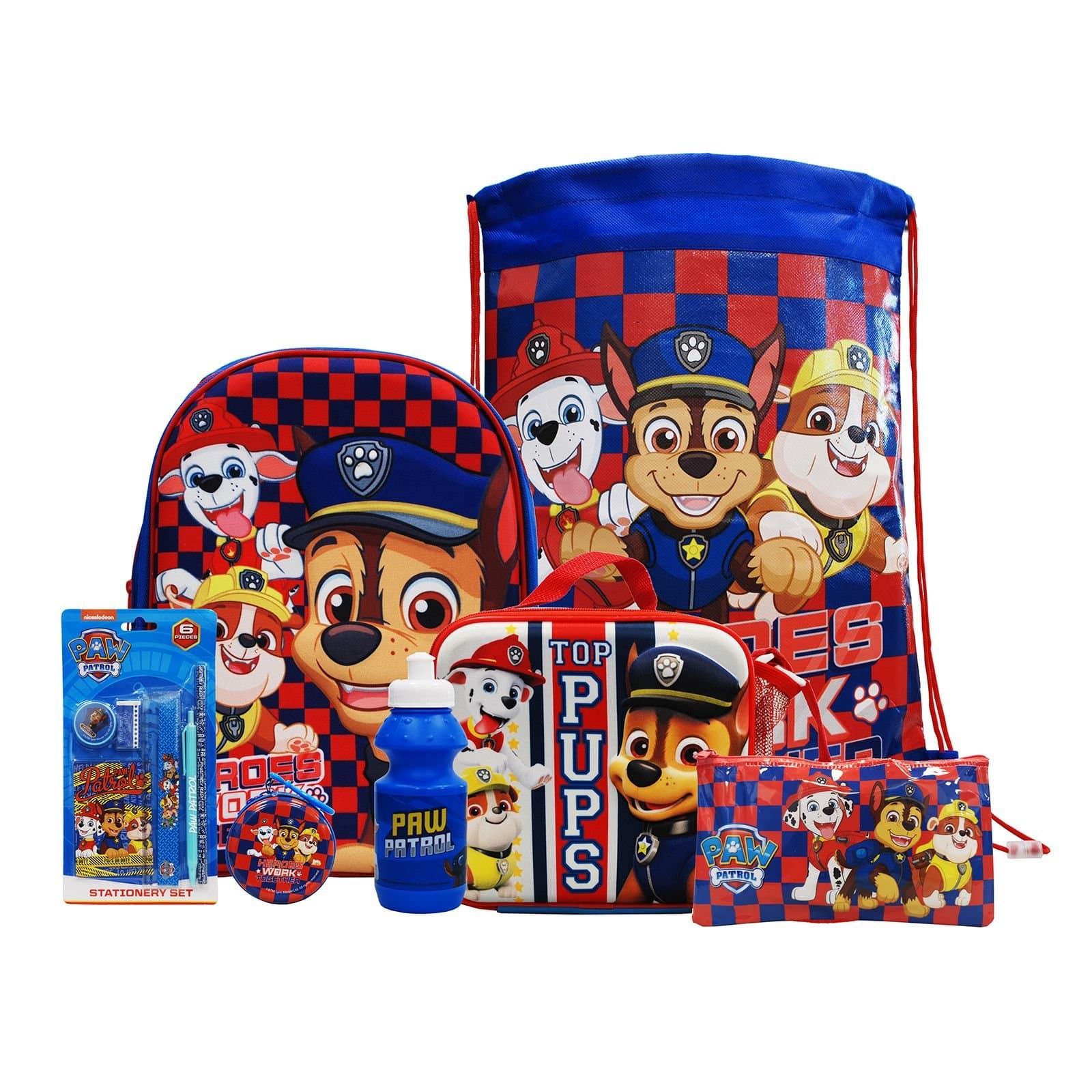 simpa simpa Men's Paw Patrol 7PC Back to School Bundle