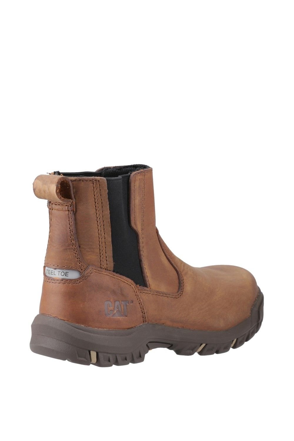 Caterpillar Caterpillar Women's Abbey Slip On Safety Boot in Tan - 2