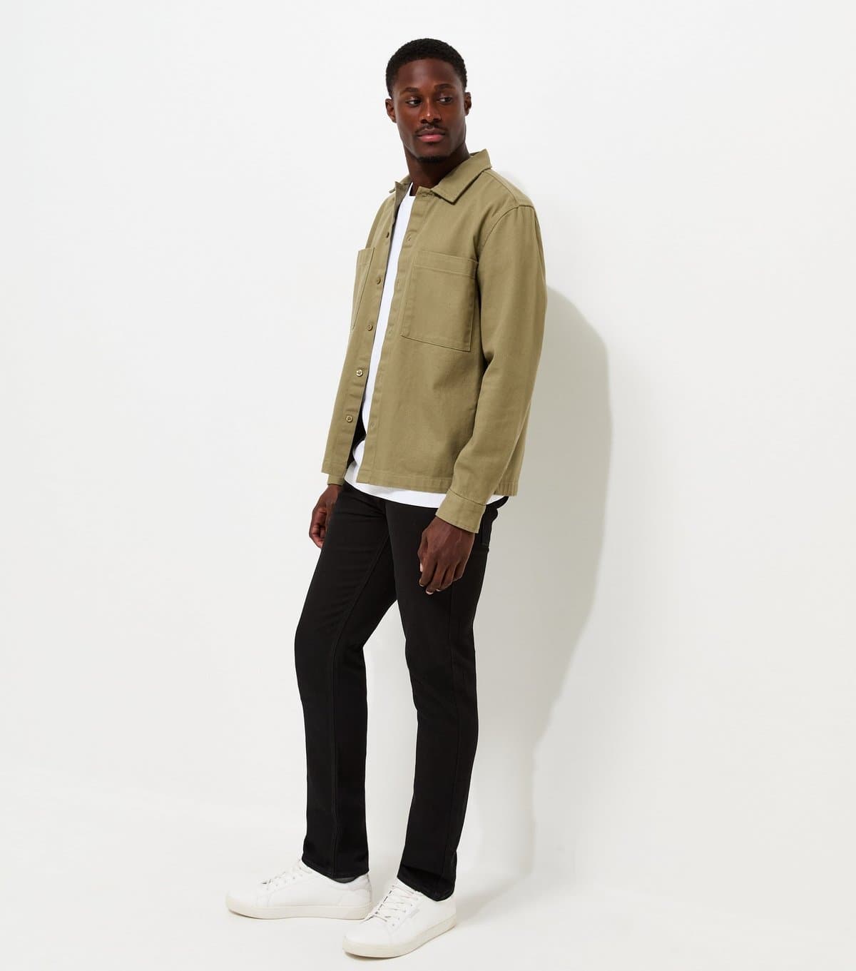 New Look New Look Black Cotton Rich Slim Fit Jeans
