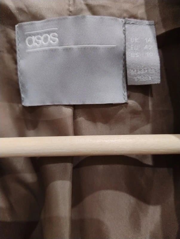 ASOS ASOS plush velvet faux fur coat