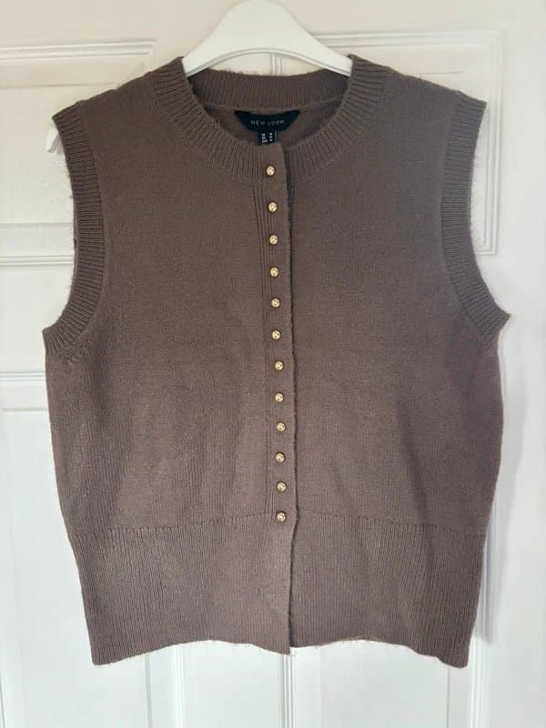 New Look New Look stone/mink sleeveless top