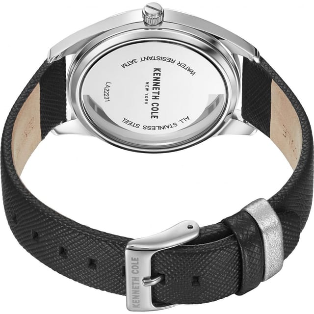 Kenneth Cole Kenneth Cole Women's KCWLA2223103 Classic 36mm Quartz Watch in Black - 2