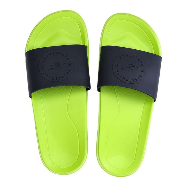 4F 4F Men's MM00FFLIM047A Sliders in Dark Blue - 3