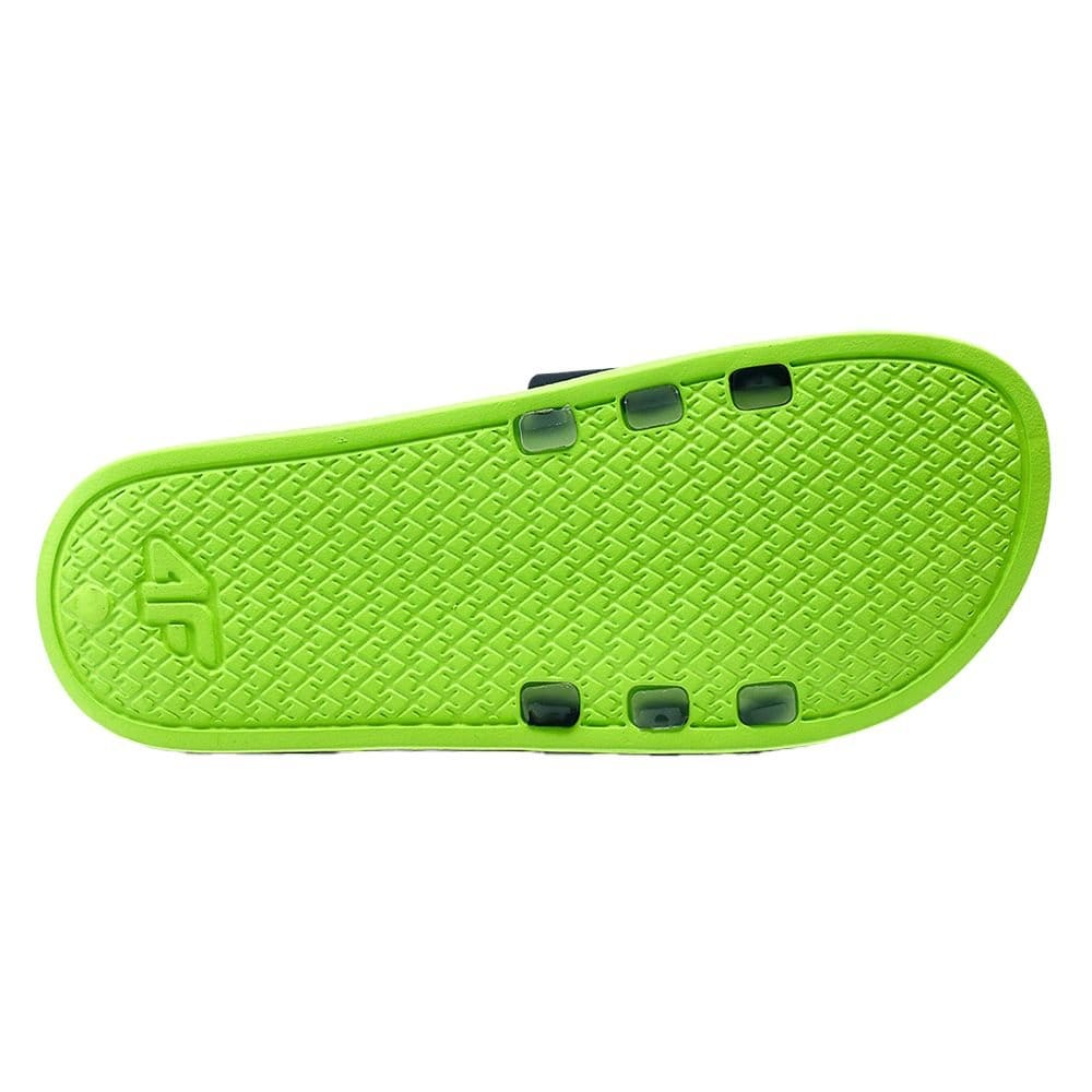 4F 4F Men's MM00FFLIM047A Sliders in Dark Blue - 4