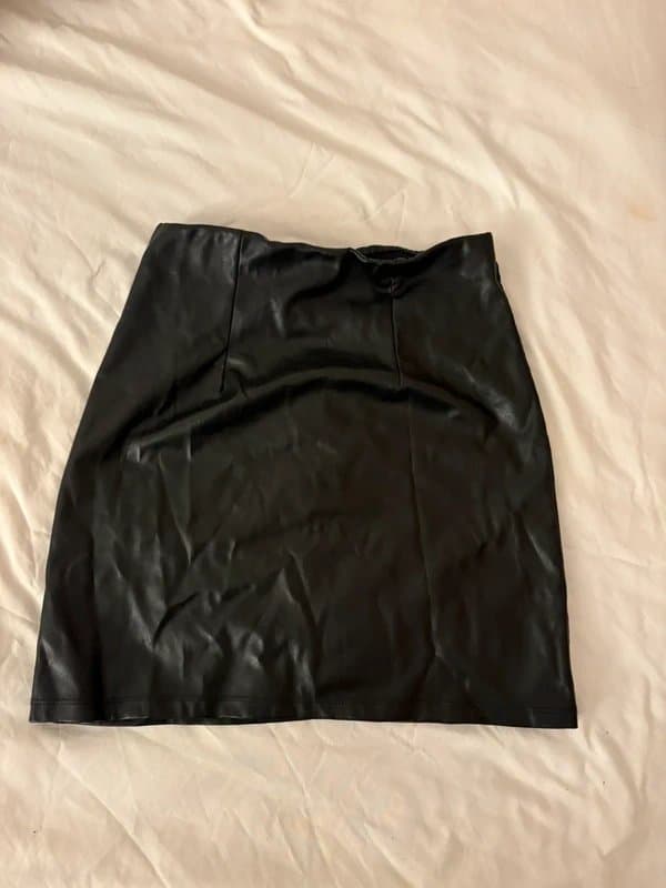 ASOS Asos faux leather mini skirt