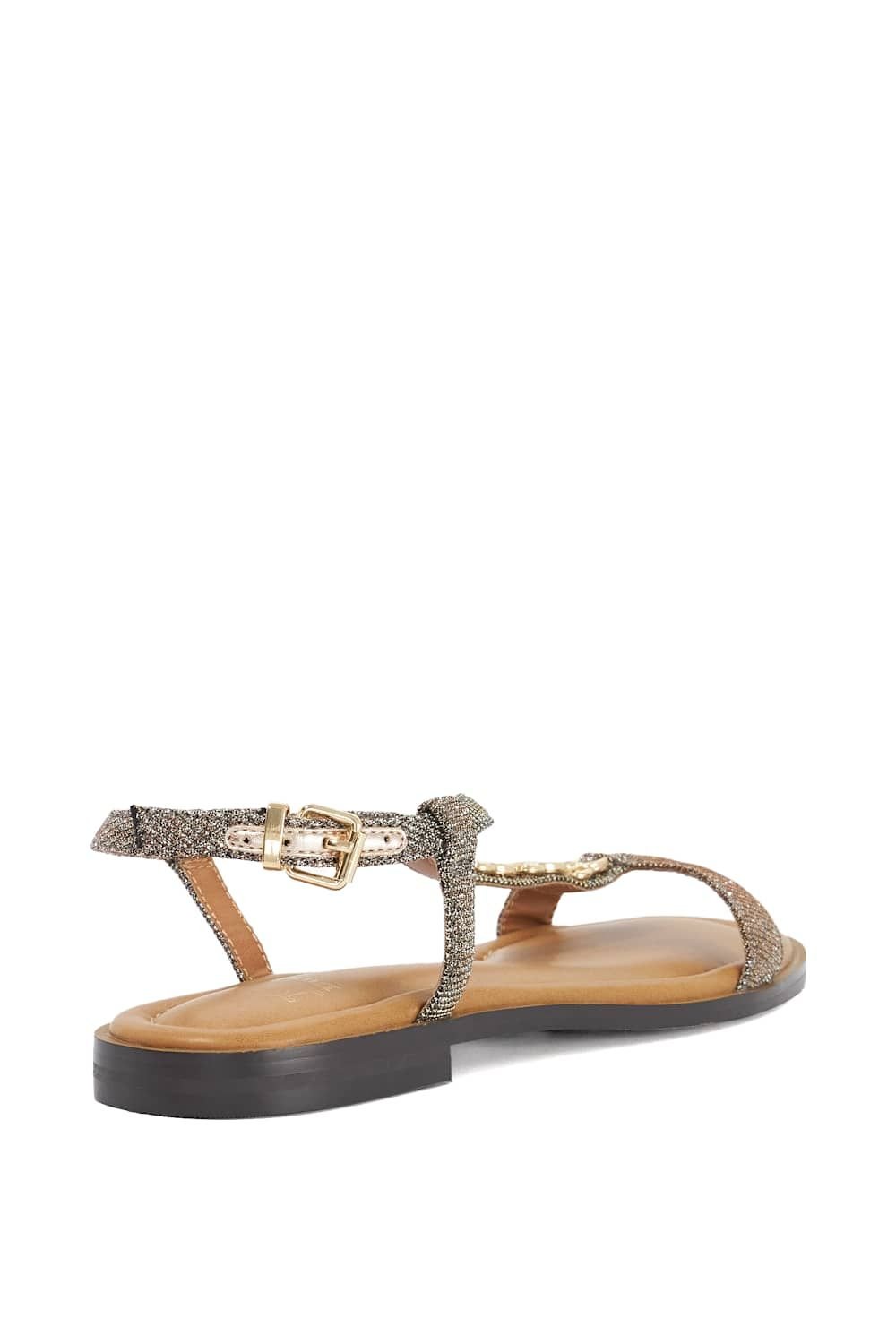 Dune London Dune London Women's 'Lollipops' Sandals in Metallics - 3