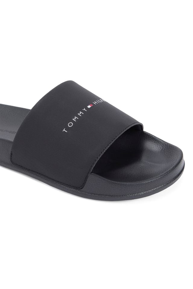 Tommy Hilfiger Tommy Hilfiger Men's Core Pool Slide Black - 3