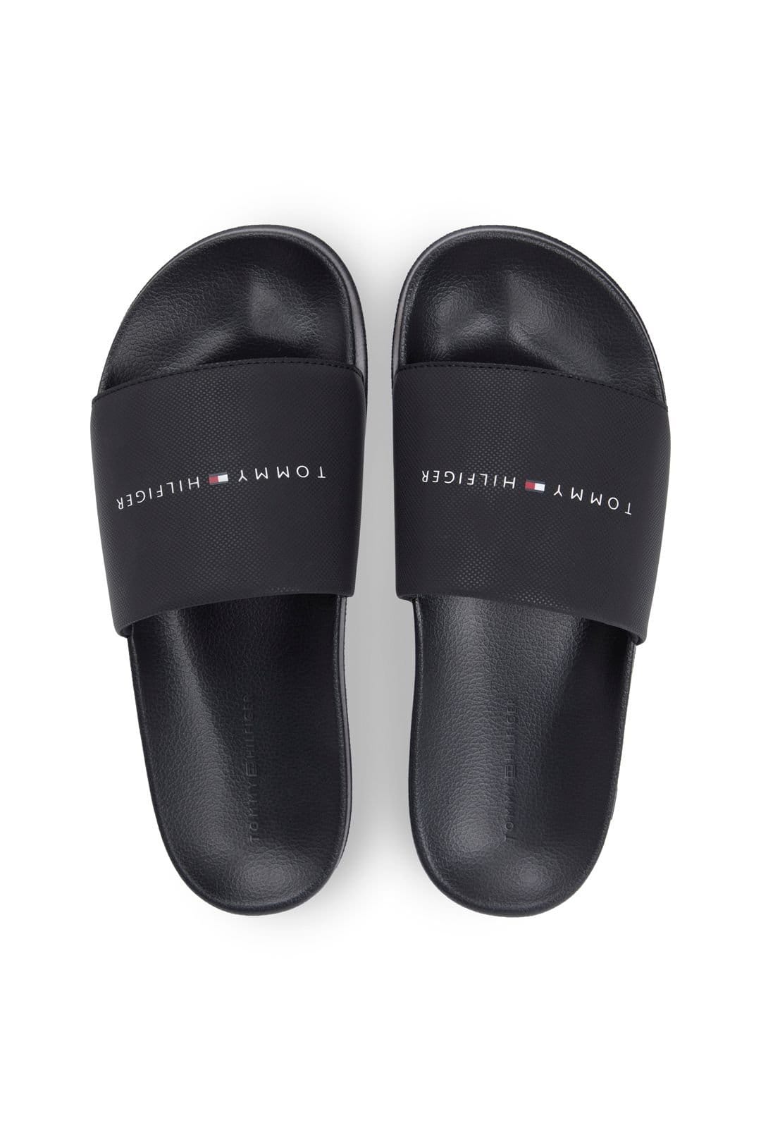 Tommy Hilfiger Tommy Hilfiger Men's Core Pool Slide Black - 4