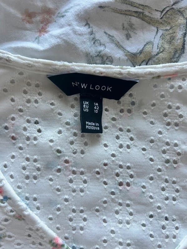 New Look New Look Floral summer crop top