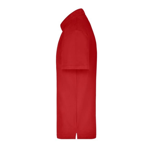 James and Nicholson James and Nicholson Men's Pique Pocket Polo Shirt in Red - 3