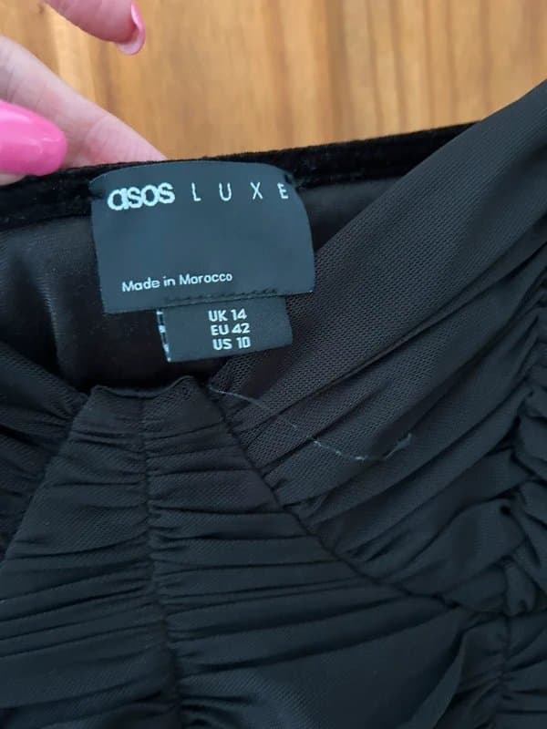 ASOS ASOS Luxe little black dress